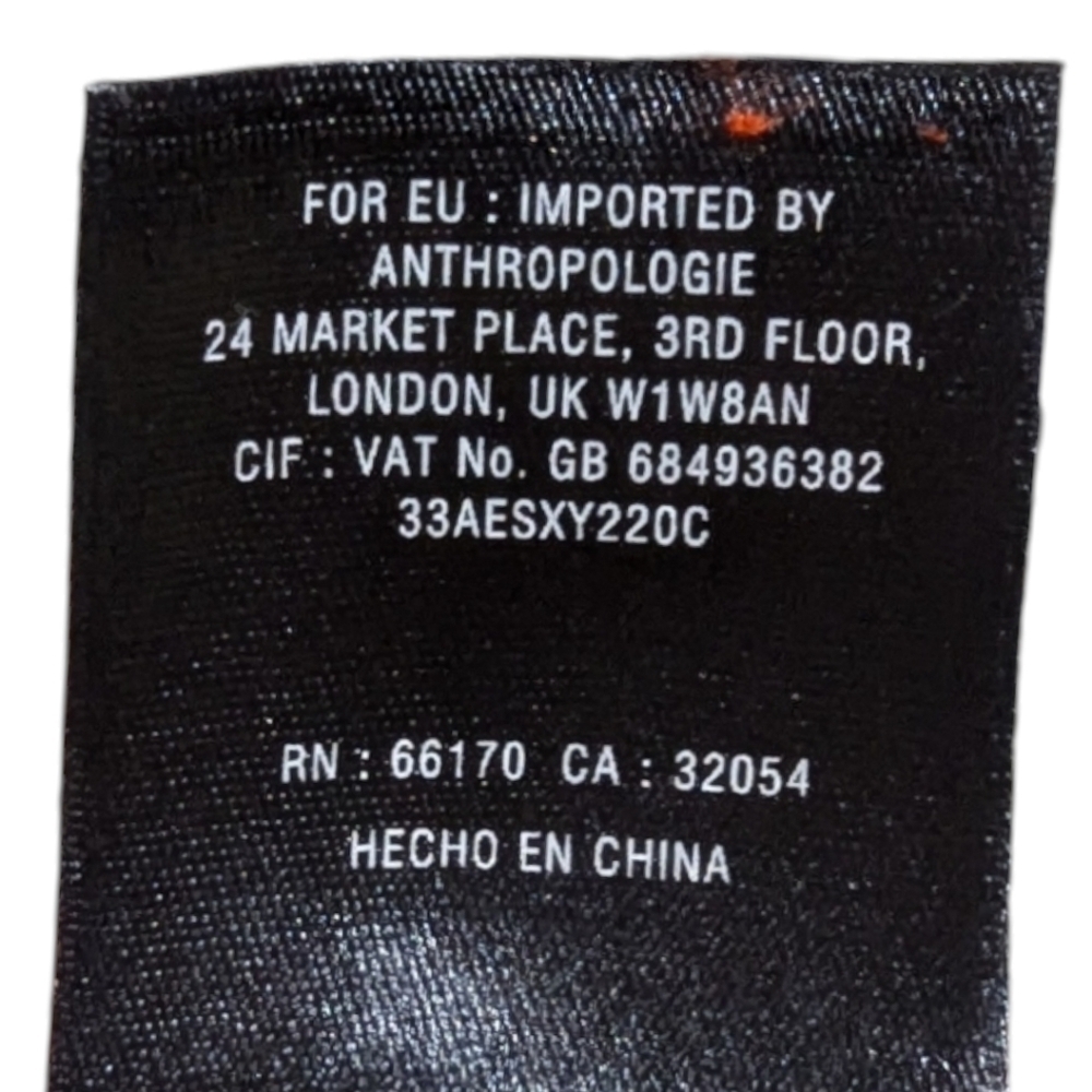 Anthro Maeve Blushed Paisley Chiffon Cape Maxi Dress (12) - Picture 8 of 8